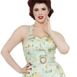 Voodoo Vixen - Layla Tropical Dream Flare Dress (S)